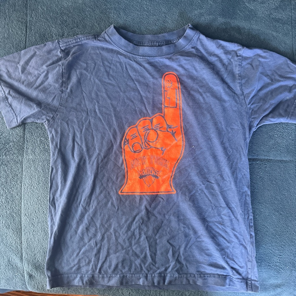 Unk Blue and Orange Graphic Tee Short Sleeve